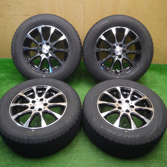 [送料無料] 4本価格★プリウス等 195/65R15 スタッドレス ブリヂストン ブリザック VRX DEEP IMPACT WZ-8 ディープインパクト PCD100/5H★4100203Hス