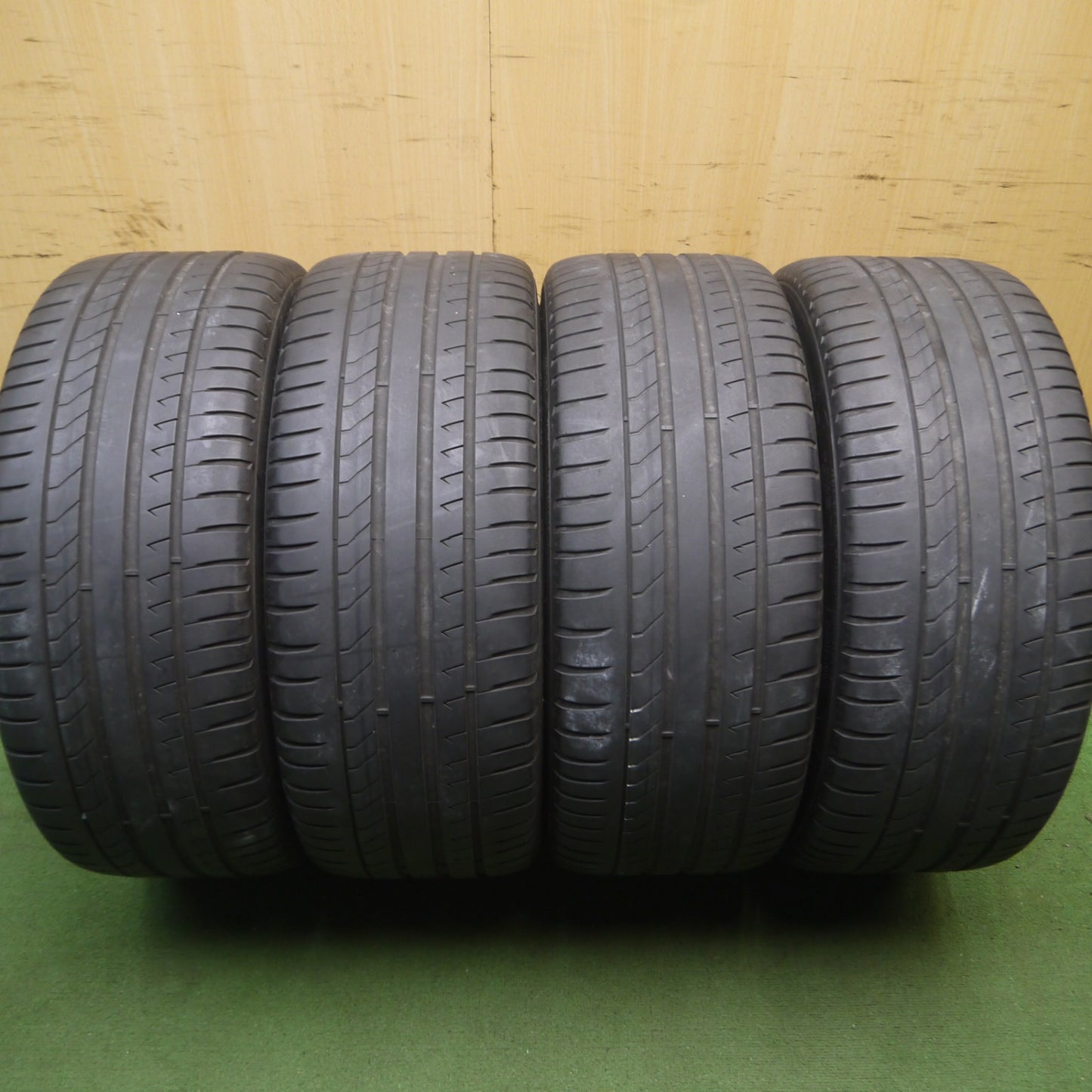 *送料無料* 4本価格★Lehrmeister PREMIX GRAPPA 245/35R19 ピレリ ドラゴン スポーツ TM レアマイスター PCD114.3/5H★4042310Hノ