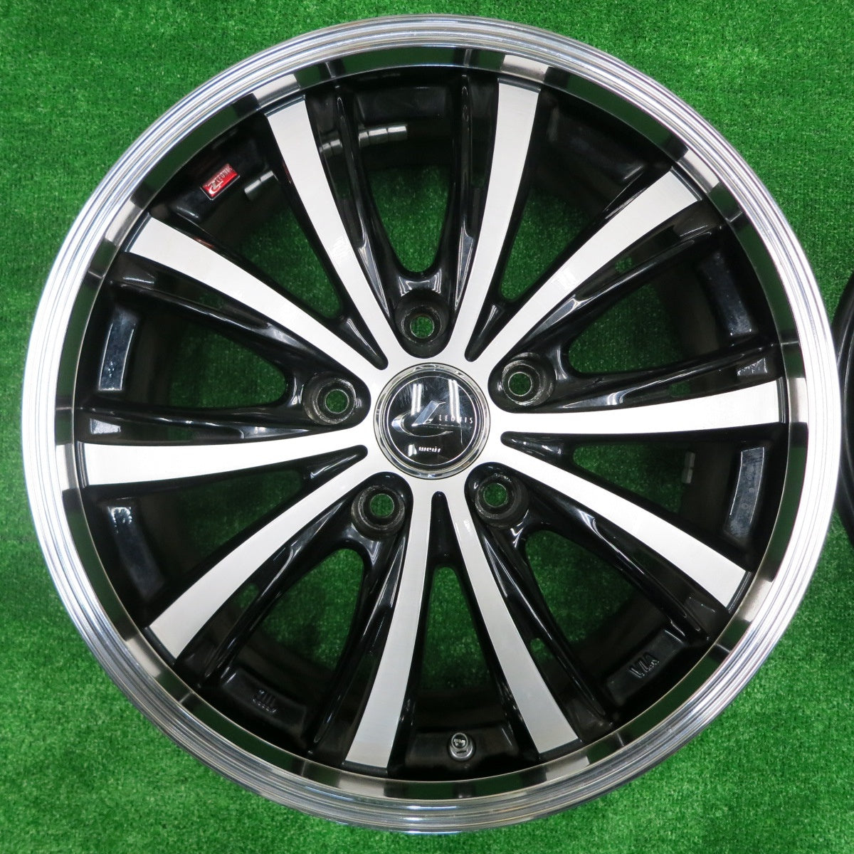 *送料無料* キレイ★LEONIS EX weds レオニス ウェッズ 16インチ ホイール 16×6.5J PCD114.3/5H★4072001NJホ