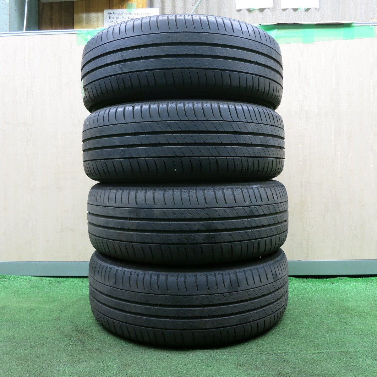 *送料無料* 4本価格★シトロエン グランド C4 ピカソ 純正 205/55R17 ミシュラン プライマシー HP 17インチ PCD108/5H★4051103NJノ