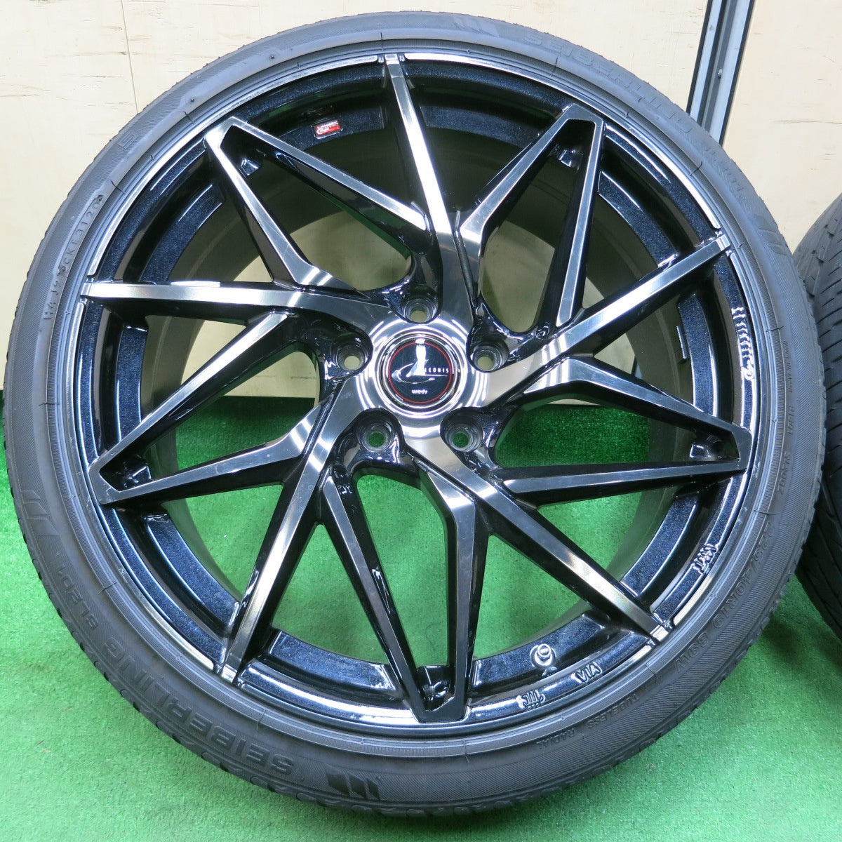 *送料無料* 4本価格！20年★ LEONIS IT 225/40R19 セイバーリング SL201 レオニス 19インチ PCD114.3/5H★4031504イノ