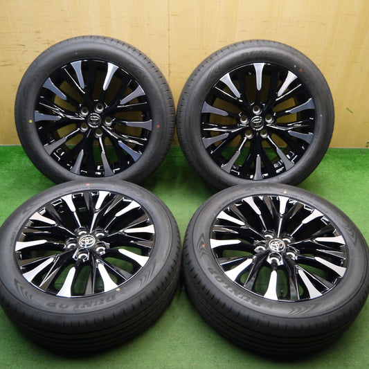 新車外し！25年★トヨタ 40系 ヴェルファイア アルファード エグゼクティブラウンジ 純正 225/55R19 ダンロップ SPスポーツマックス 060 19インチ PCD120/5H★5060402KKノ