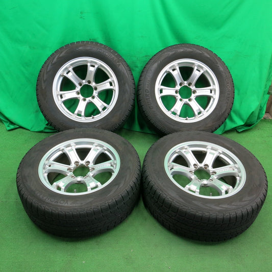 *送料無料* キレイ★スタッドレス KEELER キーラー 265/60R18 ヨコハマ アイスガード G075 18インチ PCD139.7/6H★4053103ナス