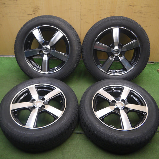 *送料無料* バリ溝！8.5分★スタッドレス 175/65R15 トーヨー ガリット G5 SMACK ENKEI スマック エンケイ 15インチ PCD100/4H★4041502Hス