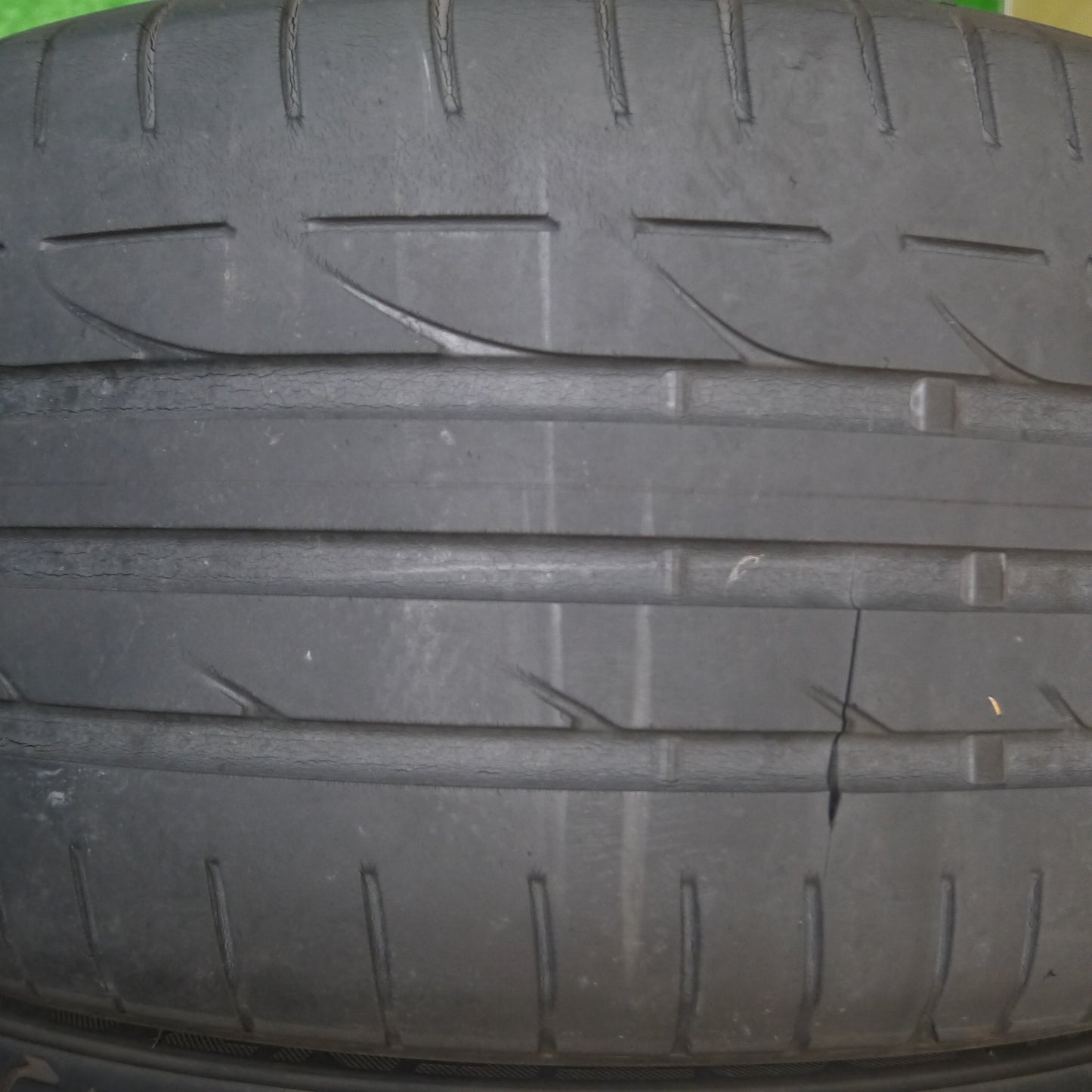 *送料無料* キレイ★BMW 3シリーズ Mスポーツ 純正 225/45R18 255/40R18 ブリヂストン ポテンザ S001 RFT PCD120/5H★4082304Hノ