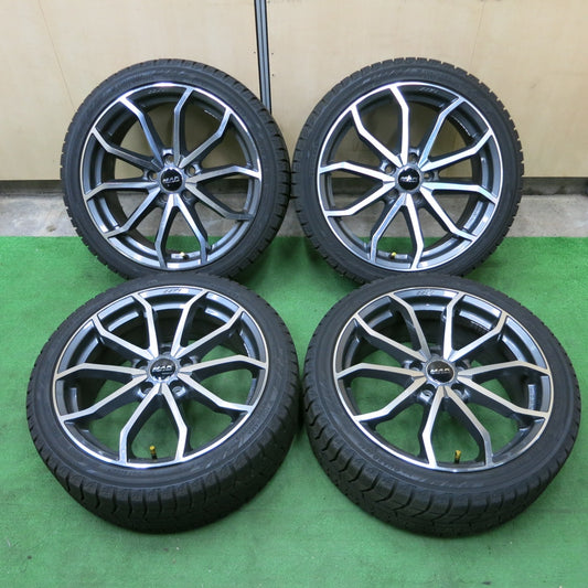 *送料無料* 4本価格★ベンツ 等 MAK FF SERIES 225/40R18 スタッドレス ヨコハマ アイスガード iG60 18インチ PCD112/5H★4060503ナス