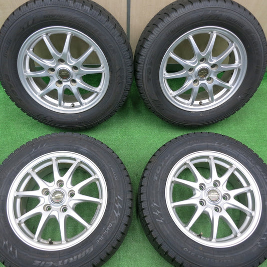 [送料無料] バリ溝！22年！9.5分以上★スタッドレス 195/65R15 トーヨー オブザーブ ガリット GIZ SCHNEIDER シュナイダー 15インチ PCD114.3/5H★4102505NJス