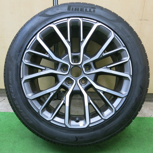 *送料無料* 新車外し！22年★ジープ グランドチェロキー L サミット リザーブ 純正 275/45R21 ピレリ PZERO 21インチ PCD127/5H★4062803ナノ