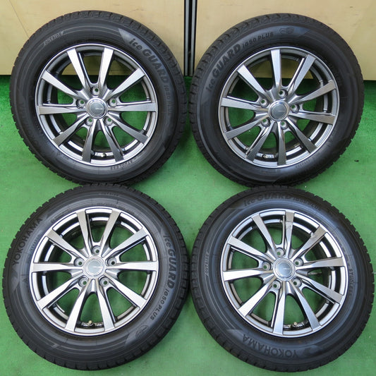 *送料無料* バリ溝！20年！キレイ！9分★スタッドレス 185/65R15 ヨコハマ アイスガード iG50 プラス GRASS グラス 15インチ PCD114.3/5H★4082905イス