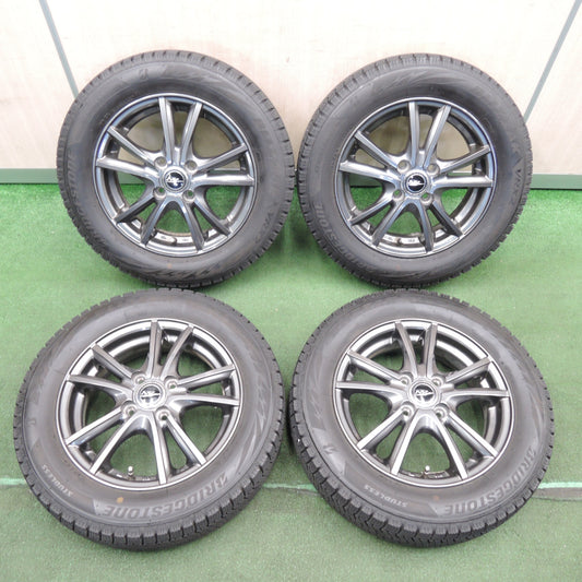 *送料無料* バリ溝！21年！キレイ！8.5分★スタッドレス 165/65R14 ブリヂストン ブリザック VRX2 NIRVANA NV ニルバーナ PCD100/4H★4030704TNス