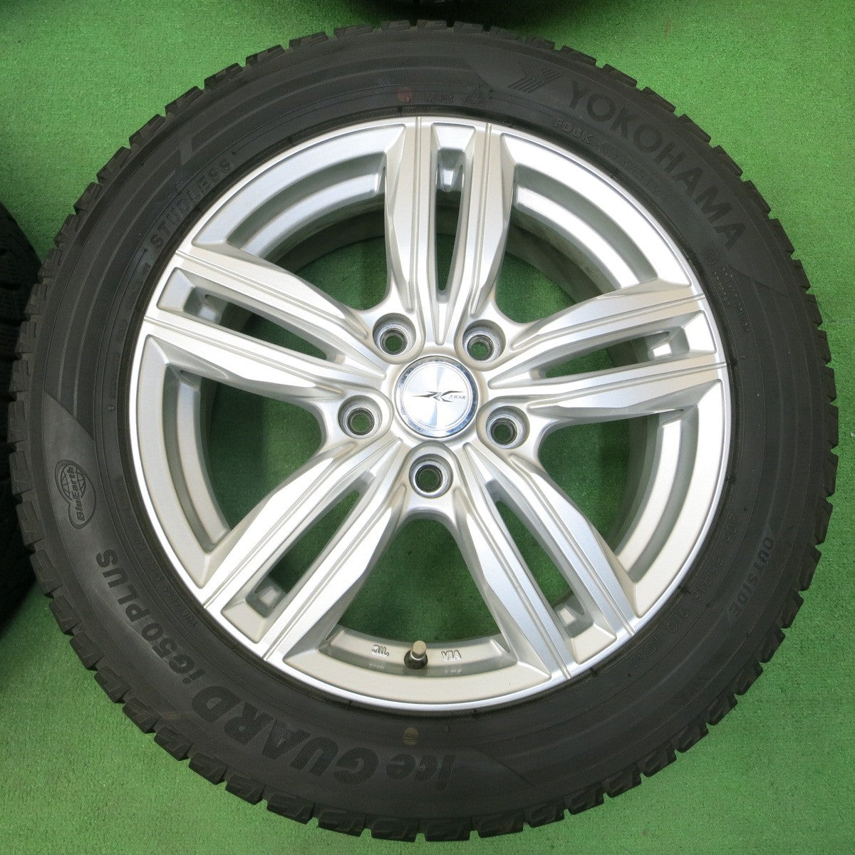 *送料無料* バリ溝！キレイ！9分★スタッドレス 205/55R16 ヨコハマ アイスガード iG50 プラス JOKER ジョーカー 16インチ PCD114.3/5H★4042913イス