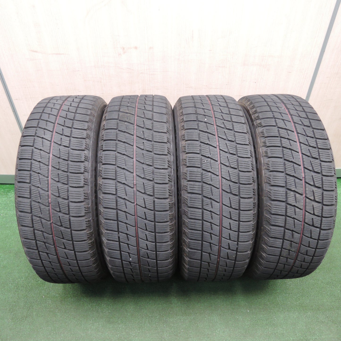 *送料無料* キレイ★スタッドレス 215/60R16 アイスエスポルテ AZANE E-10 アザーネ 16インチ PCD114.3/5H★4031302TNス