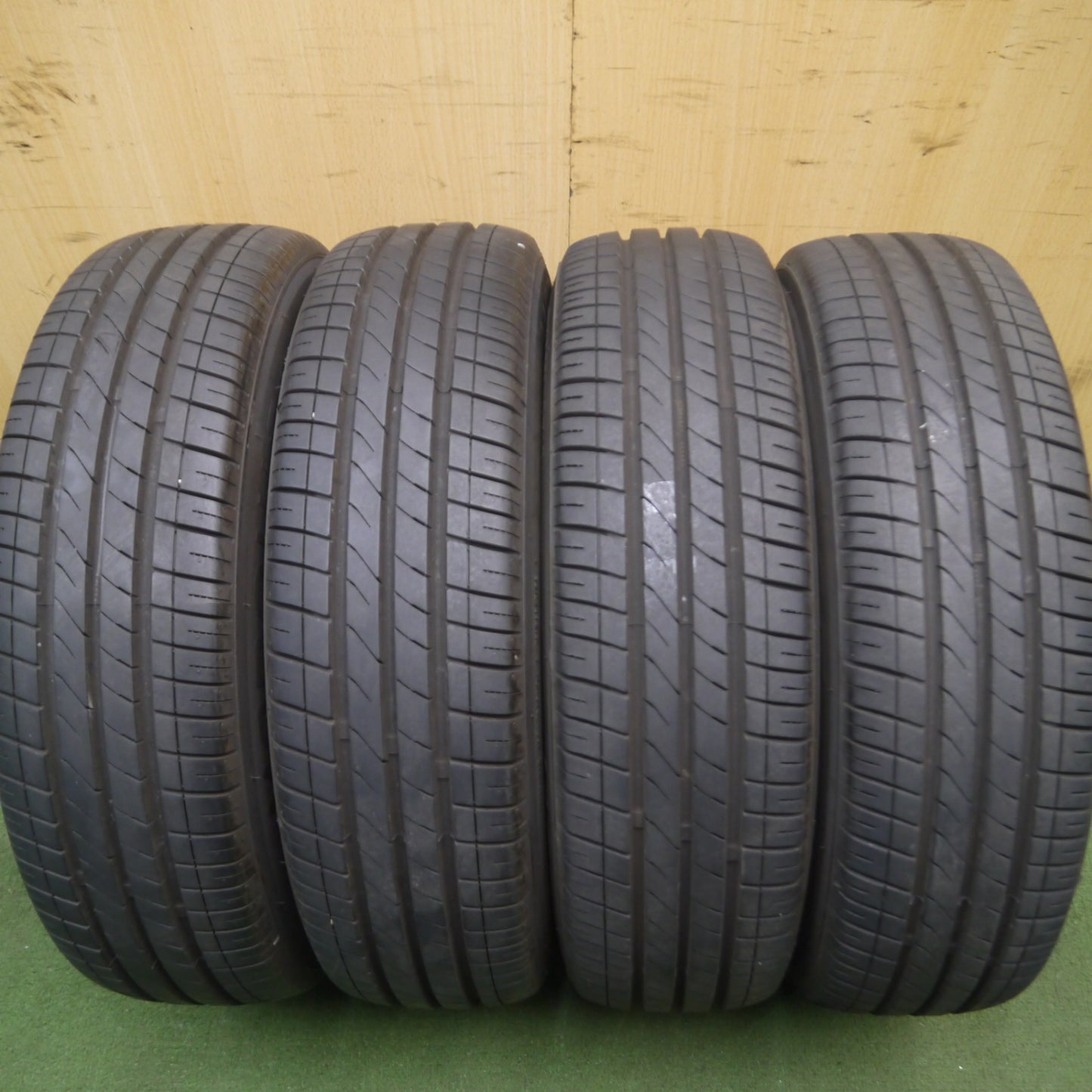 *送料無料* バリ溝！21年！キレイ！9.5分★Circlar AME ENKEI 165/70R14 マーキス CST MR61 サーキュラー エンケイ 14インチ PCD100/4H★4042206Hノ