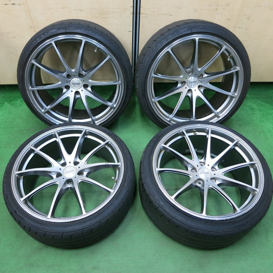 バリ溝 22年 9分★RAYS VOLK RACING G25 Limited Edition 225/35R20 245/35R20 ニットー NT555 G2 レイズ 114.3/5H★4082006SYノ