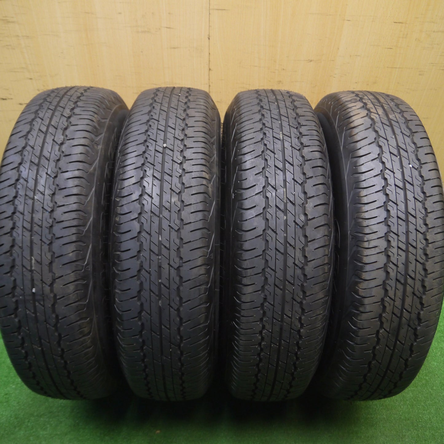 [送料無料] 新車外し！22年★スズキ JB74W ジムニー シエラ 純正 195/80R15 ダンロップ AT20 グラントレック 15インチ PCD139.7/5H★4102205Hノ