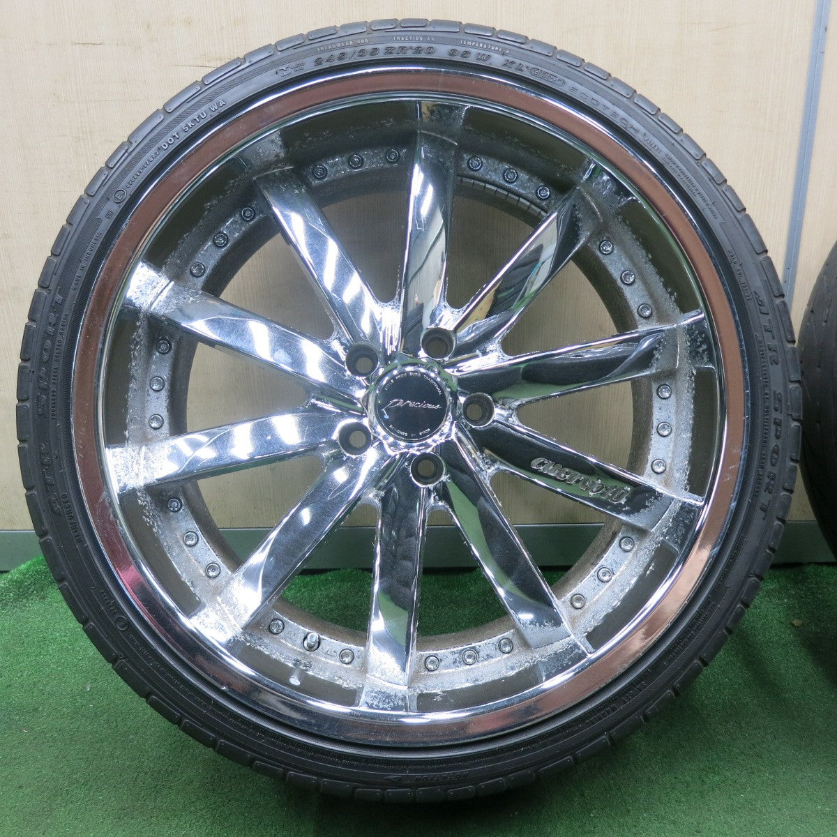 *送料無料* 4本価格★FLEDERMAUS cuervo10 245/35R20 ATR SPORT フレーダーマウス クエルボ10  PCD114.3/5H★4062803NJノ