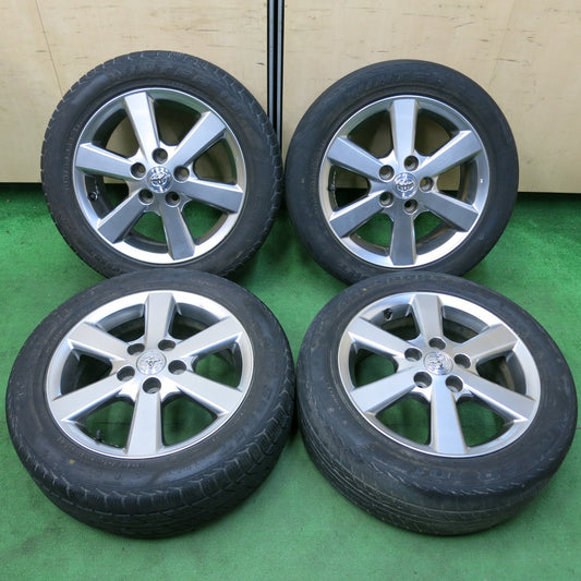 *送料無料* バリ溝！キレイ！8.5分★トヨタ アイシス 純正 205/55R16 スタッドレス ATR SPORT WINTER 101 16インチ PCD114.3/5H★4072501SYス