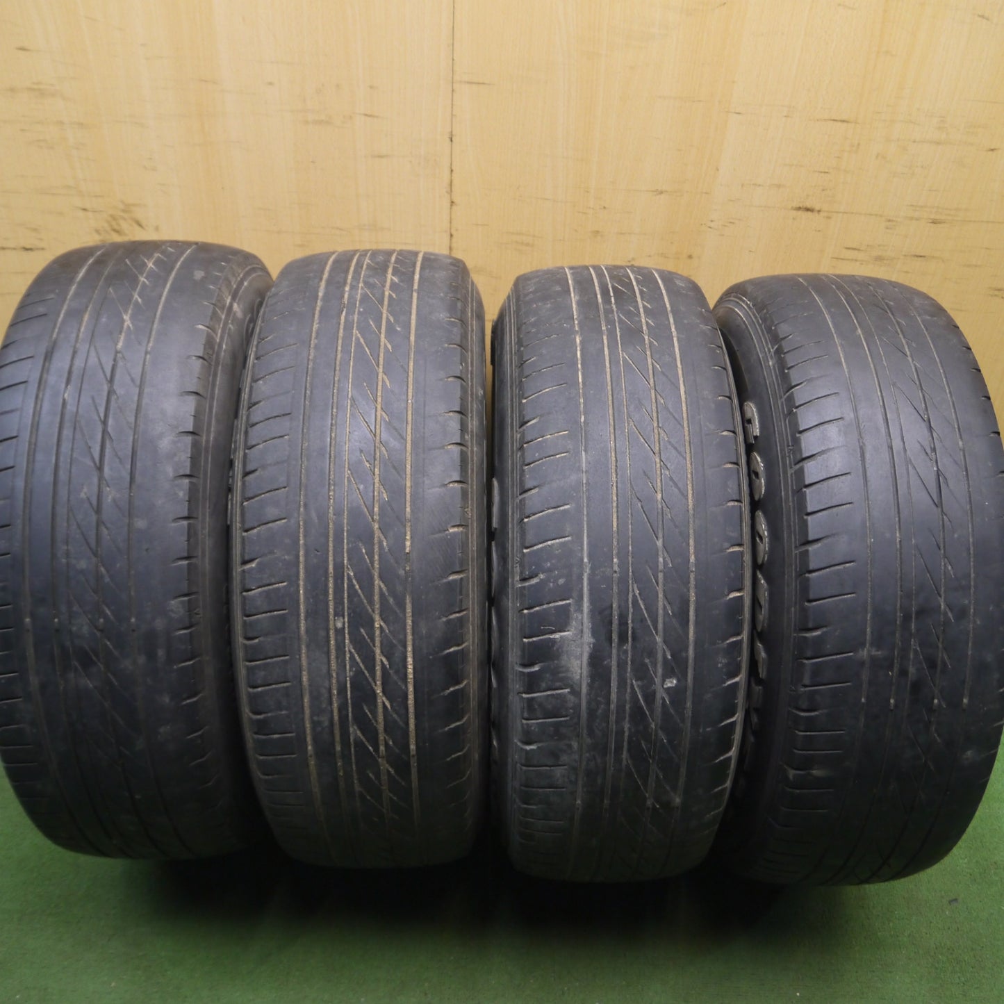 *送料無料* 4本価格★ハイエース 等 DAYTONA 215/65R16 グッドイヤー イーグル #1 ホワイトレター デイトナ 16インチ PCD139.7/6H★4051503Hノ