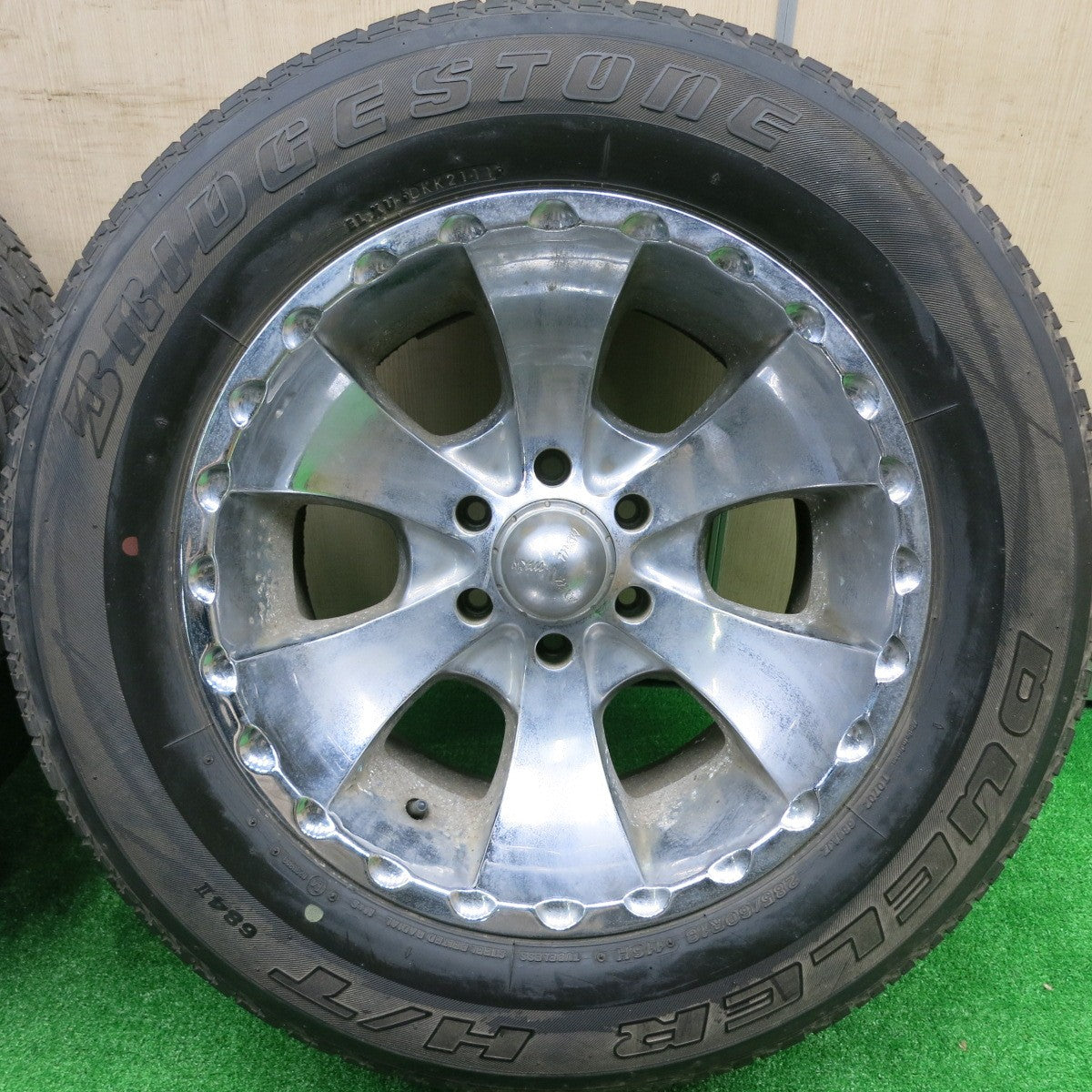 *送料無料* 4本価格★MKW M-19 285/60R18 ブリヂストン デューラー H/T 684Ⅱ ミシュラン LATITUDE TOUR HP PCD139.7/6H★4073005HAノ