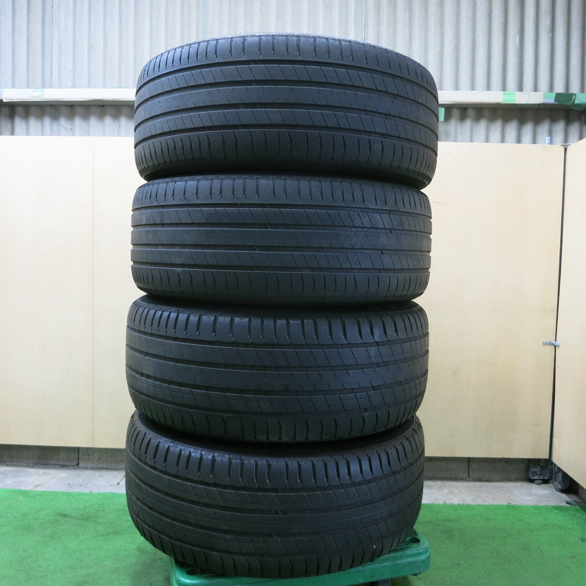 *送料無料* バリ溝！8.5分★テスラ モデルX 純正 255/45R20 275/45R20 ミシュラン LATITUDE Sport3 20インチ PCD120/5H★4060805ナノ