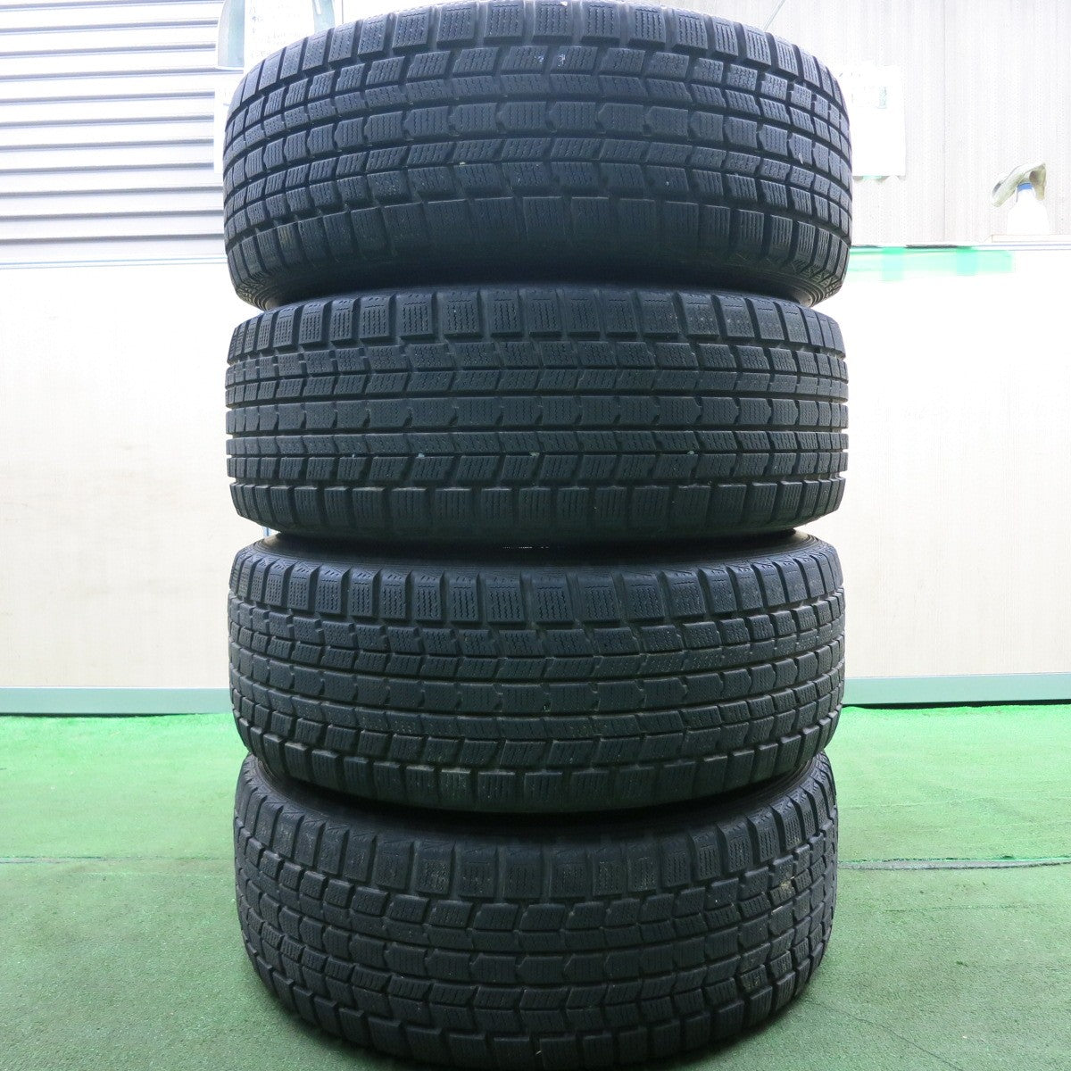 *送料無料* バリ溝！9.5分★KEELER 265/65R17 スタッドレス ダンロップ グラントレック SJ7 キーラー 17インチ PCD139.7/6H★4060202HAス