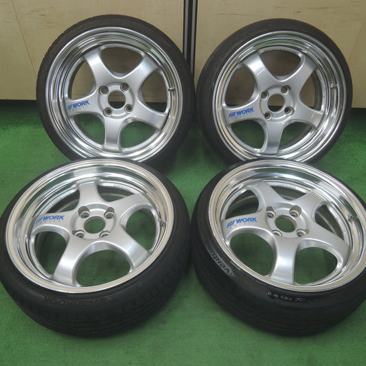 *送料無料* 4本価格！21年★WORK MEISTER MST-S1R 165/40R16 ハンコック ベンタス プライム3 ワーク マイスター 16インチ PCD100/4H★4042401KMノ