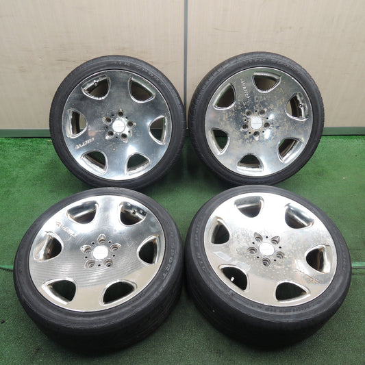 *送料無料* バリ溝！9分★FLEDERMAUS cuervo 245/40R19 ATR SPORT フレーダーマウス クエルボ 19インチ PCD114.3/5H★4031902TNノ