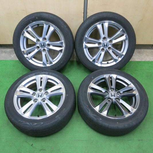 *送料無料* 4本価格！21年★ホンダ CR-Z 純正 195/55R16 リンロン GREEN-Max HP010 16インチ PCD114.3/5H CRZ★4070202ナノ