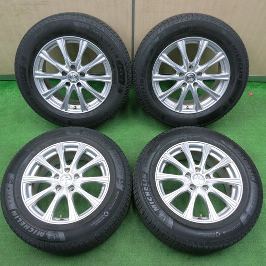 [送料無料] キレイ★スタッドレス 225/65R17 ミシュラン X-ICE3+ STAYER ステイヤー 17インチ PCD114.3/5H★4111907TNス