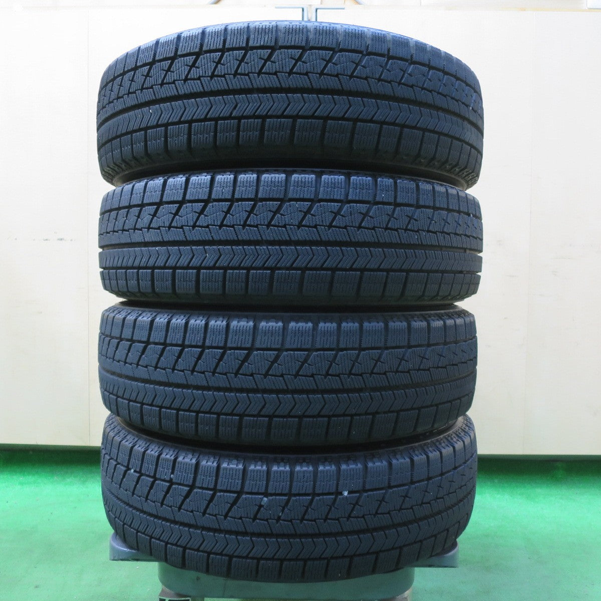 *送料無料* バリ溝！キレイ！8.5分★スタッドレス 155/65R14 ブリヂストン ブリザック VRX SPORT ABELIA スポルト アベリア PCD100/4H★4090101イス