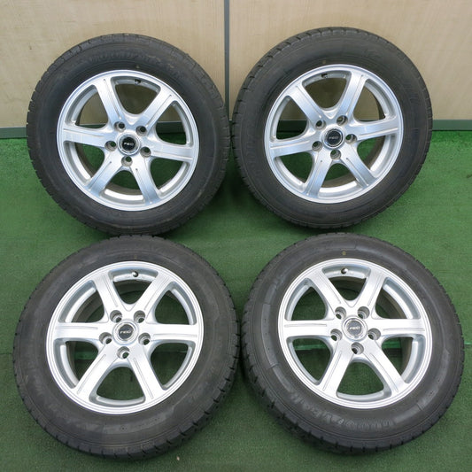 *送料無料* バリ溝！9.5分★スタッドレス 205/60R16 グッドイヤー アイスナビ7 FEID 16インチ PCD114.3/5H★4041502TNス