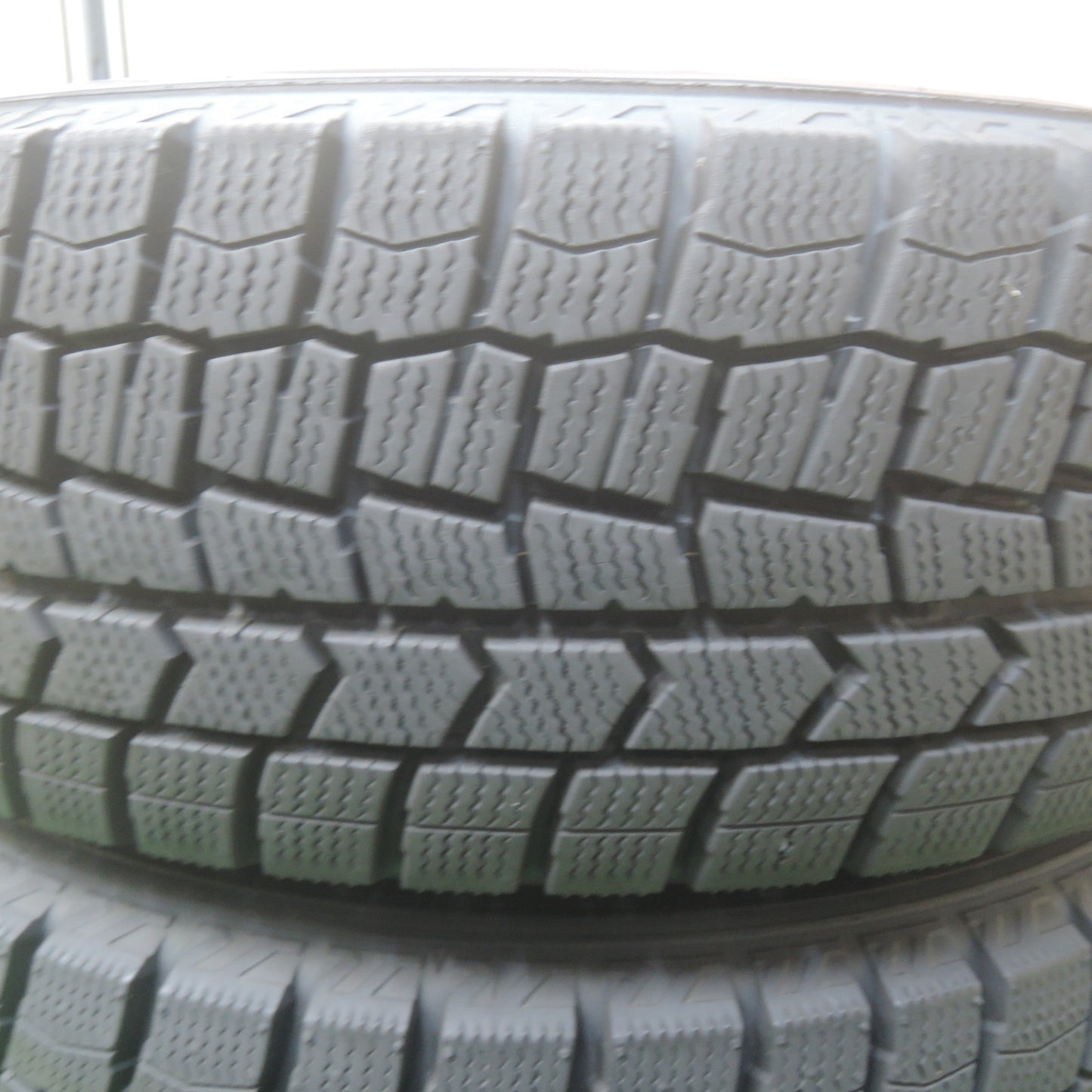 *送料無料* 超バリ溝！22年！ほぼ10分★スタッドレス 175/65R15 ダンロップ ウインターマックス WM02 Laffite ラフィット 15インチ PCD100/4H★4033009SYス