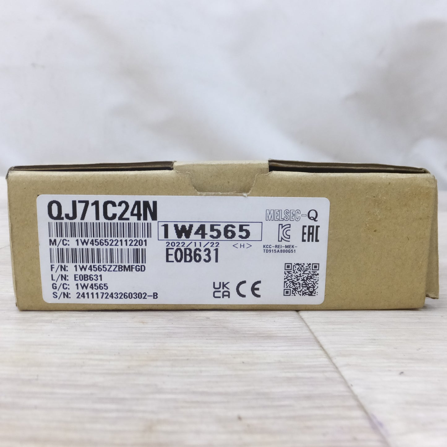 [送料無料] 未使用◆三菱電機 シーケンサ MELSEC-Q シリアル コミュニケーション ユニット QJ71C24N 2022年製 MITSUBISHI◆