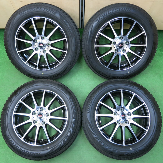 *送料無料* バリ溝！21年！キレイ！9.5分★スタッドレス 205/60R16 ブリヂストン ブリザック VRX2 TEAD テッド 16インチ PCD114.3/5H★4041102イス