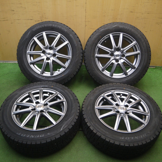 *送料無料* バリ溝！21年！キレイ！9.5分★スタッドレス 185/65R15 ダンロップ ウインターマックス WM02 SEIN ザイン 15インチ PCD100/4H★4070907Hス