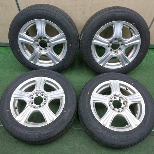 *送料無料* バリ溝！22年！9.5分★175/65R15 グッドイヤー EfficientGrip RVF02 社外 アルミ 15インチ PCD100 114.3/4H マルチ★4050102HAノ