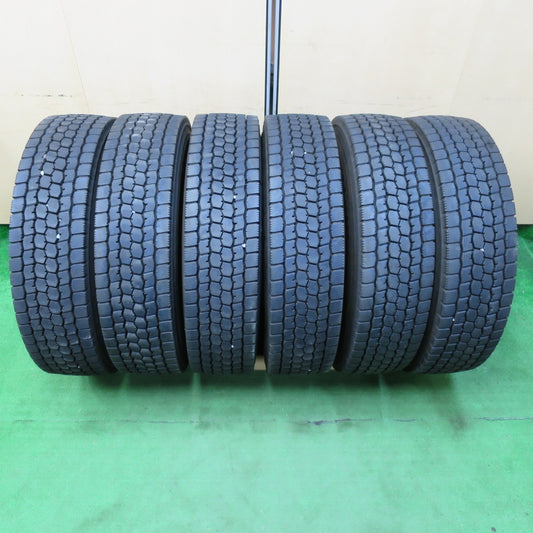 *送料無料* バリ溝！22年！9分★トラック タイヤ 225/80R17.5 123/122L ブリヂストン M888 ミックス オールシーズン 17.5インチ★4062408イスタ