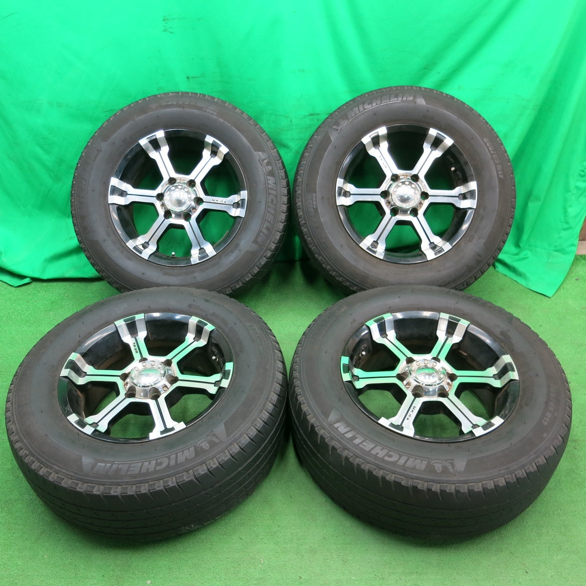 *送料無料* 4本価格★MKW MK-36 265/65R17 ミシュラン LATITUDE TOUR 17インチ PCD139.7/6H★4053102ナノ