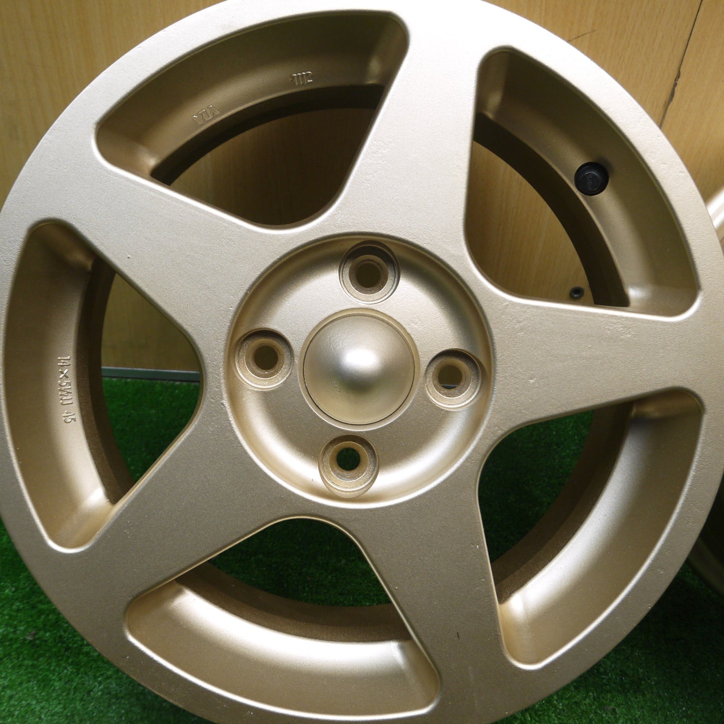 [送料無料] 激レア 未使用★RAYS TOM'S 355T ホイール 14インチ 14×5.5JJ レイズ トムス PCD100/4H★5012205Hホ