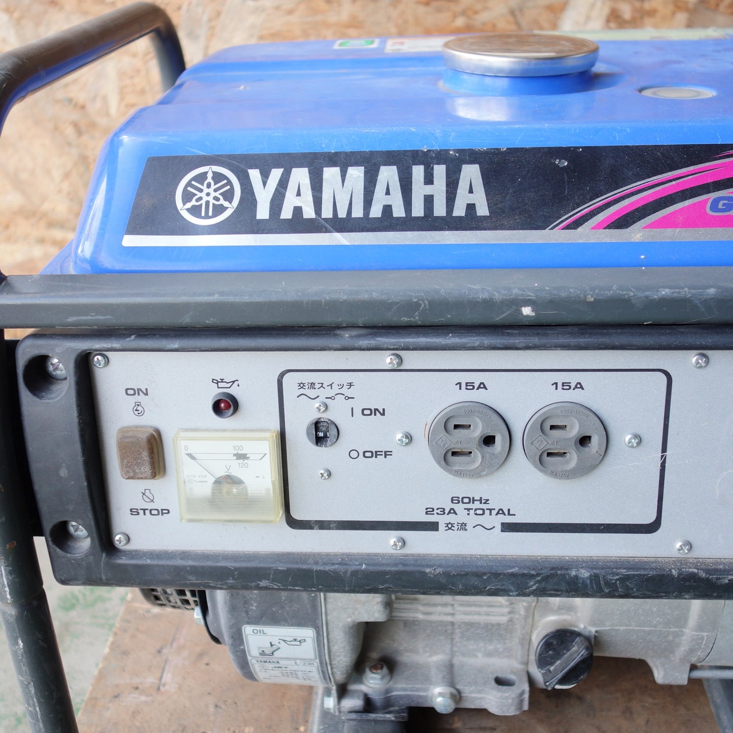 [送料無料] 現状品◆YAMAHA ヤマハ エンジン発電機 EF23H GENERATOR スタンダードモデル 2.3kVA 100V 60Hz◆