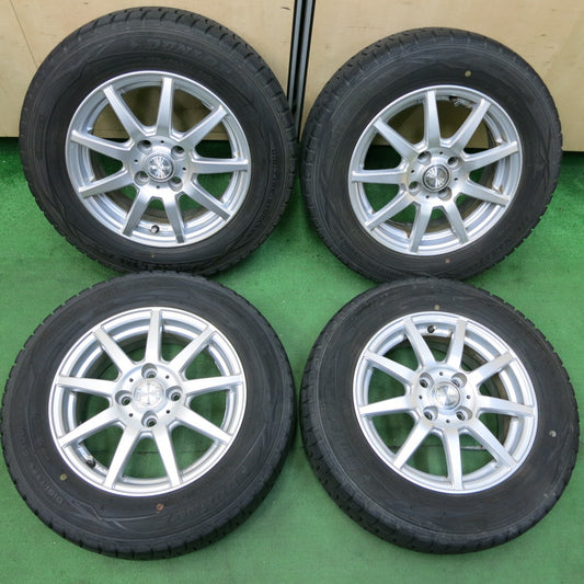 *送料無料* バリ溝！8.5分★スタッドレス 175/70R14 ダンロップ ウインターマックス WM01 ravrion ラブリオン 14インチ PCD100/4H★4082906SYス