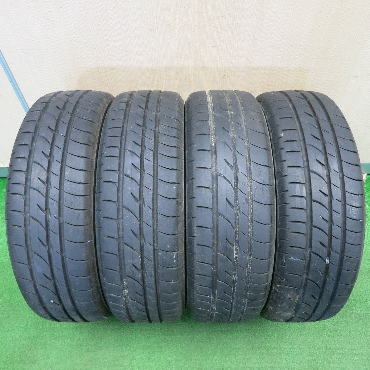 [送料無料] 4本価格★ダイハツ タント 純正 165/55R15 ブリヂストン プレイズ PX-C 15インチ PCD100/4H★5021302TNノ