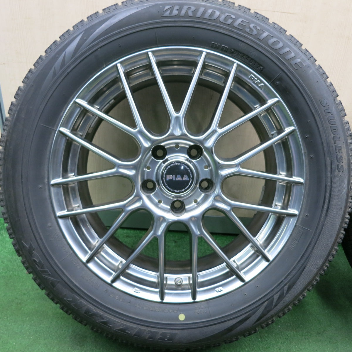 *送料無料* 4本価格★PIAA SPORT SOFFY 215/60R17 スタッドレス ブリヂストン ブリザック VRX 17インチ ピア PCD114.3/5H★4051306HAス