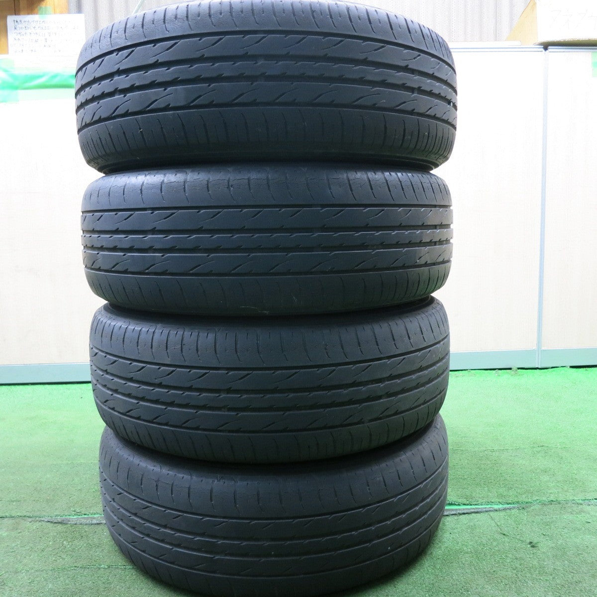 *送料無料* 4本価格★トヨタ プリウスα 純正 205/60R16 ダンロップ エナセーブ EC203 16インチ PCD114.3/5H★4052206HAノ