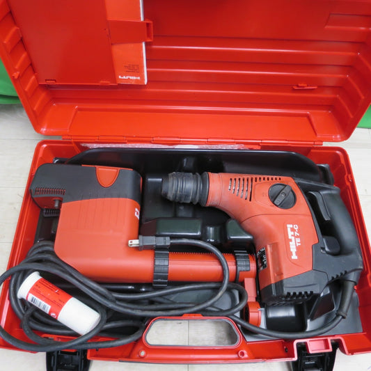 [送料無料] キレイ！付属品付き☆ヒルティ HILTI ロータリー ハンマー ドリル TE 7-C & 集じんシステム TE DRS-M セット ビット ケース付き 穴あけ はつり 電動 工具☆