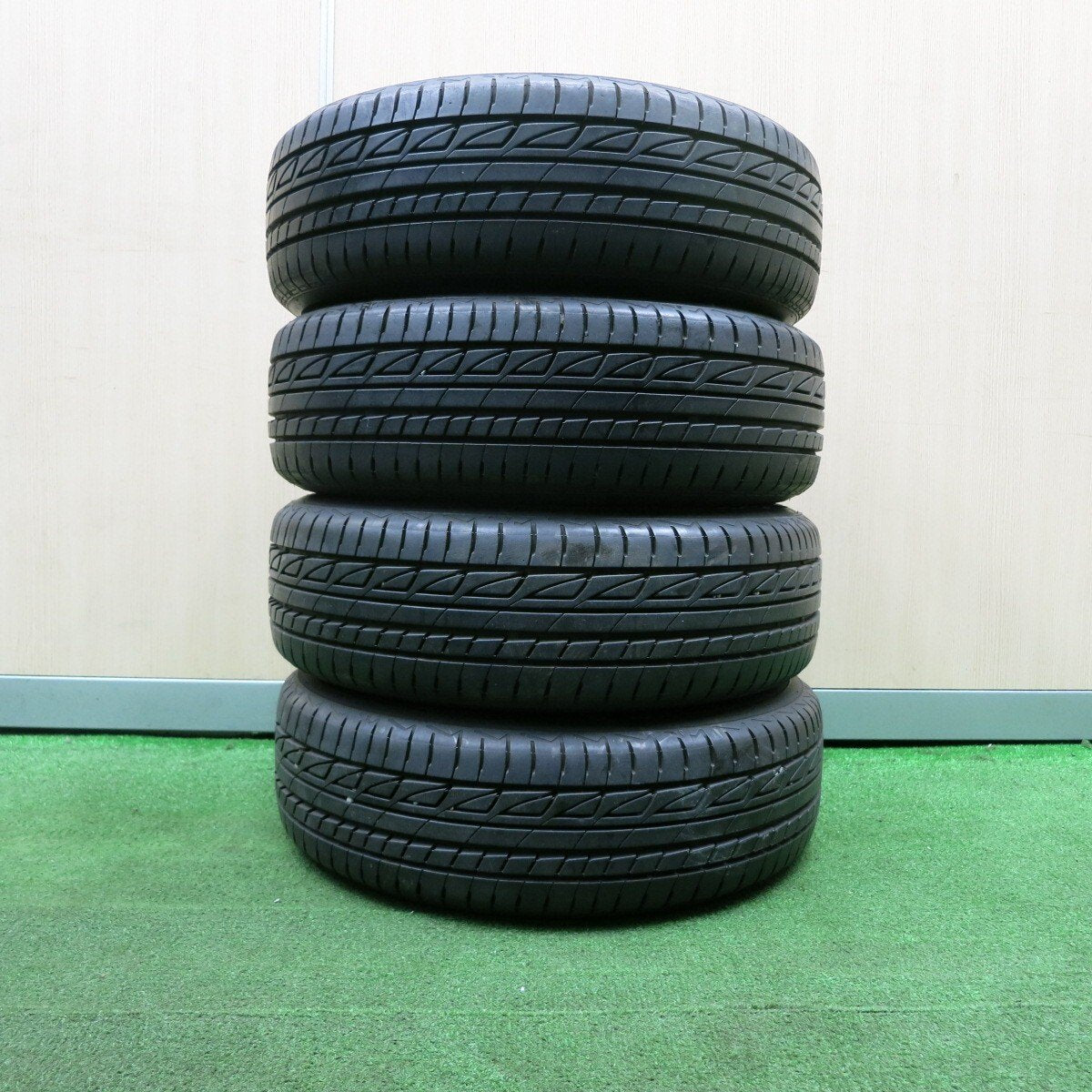 *送料無料* 4本価格★スプリントハート 155/65R13 ブリヂストン プレイズ PZ-1 SPRINT HART PCD110 114.3/4H マルチ★4041501NJノ