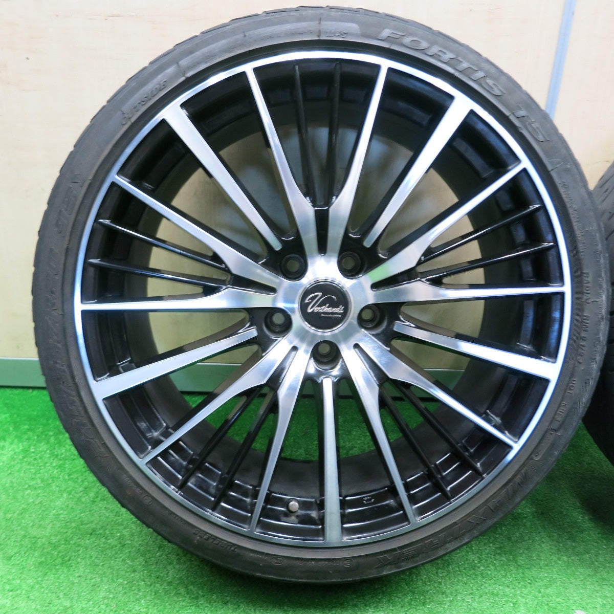 [送料無料] 4本価格★Verthandi 245/35R20 マックストレック FORTIS T5 ヴェルザンディ ヴェルサンディ 20インチ PCD114.3/5H★4092601NJノ