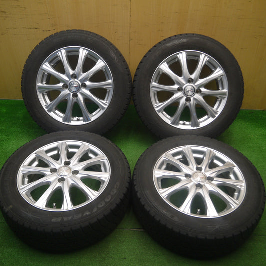 [送料無料] キレイ★スタッドレス 175/65R15 グッドイヤー アイスナビ6 JOKER ジョーカー 15インチ PCD100/4H★4112506Hス