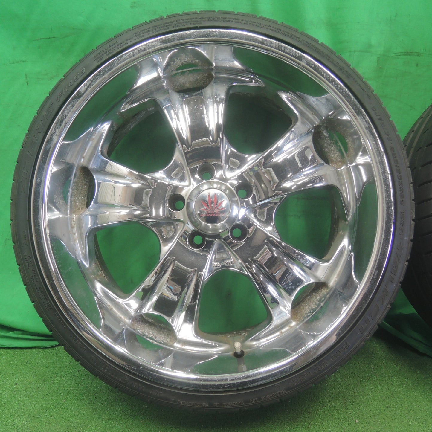 *送料無料* バリ溝！8.5分★235/30R20 ファルケン アゼニス FK453 MYRTLE マーテル 20インチ PCD114.3/5H★4060301ナノ