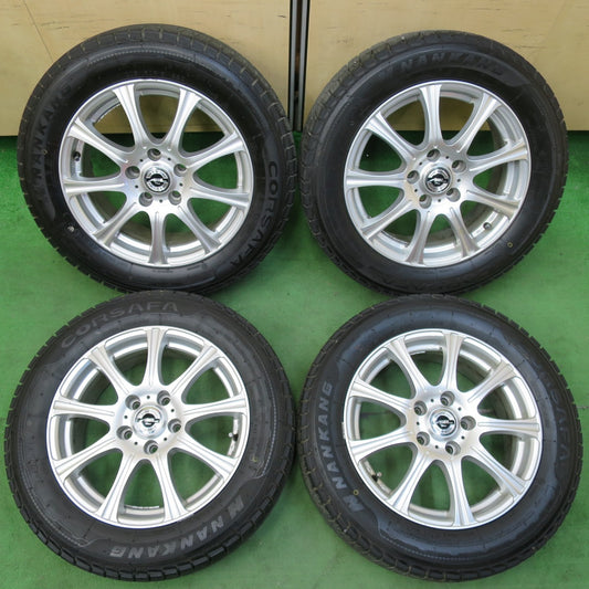 [送料無料] バリ溝！9.5分以上★スタッドレス 205/60R16 ナンカン CORSAFA AXEL Three アクセル 16インチ PCD114.3/5H★5011107イス